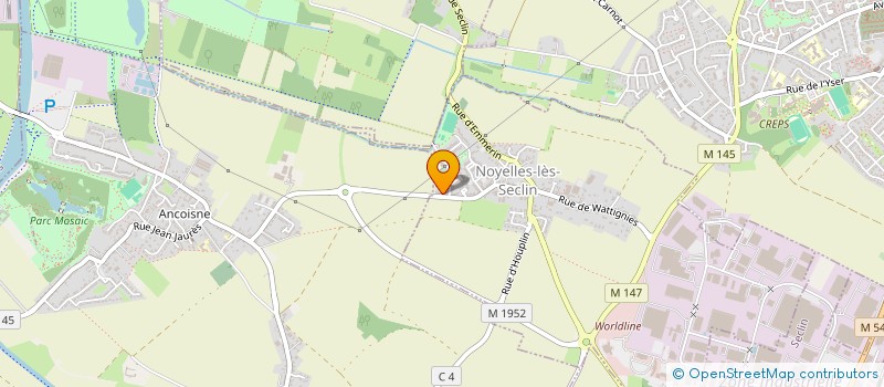 localisation de l'entreprise MONSIEUR BRAHIM ATILLAH  NOYELLES-LES-SECLIN