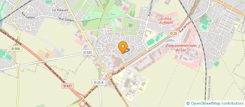 localisation de l'entreprise MONSIEUR BRAHIM ATSAOUI  SIN-LE-NOBLE