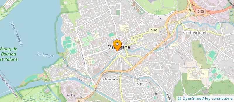 localisation de l'entreprise MONSIEUR BRAHIM AZAMOUM à MARIGNANE