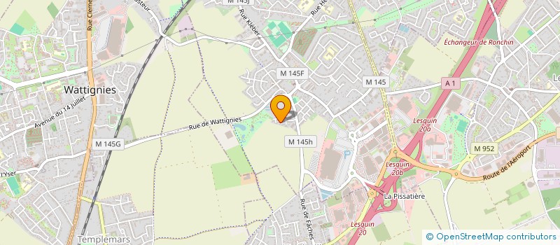 localisation de l'entreprise MONSIEUR BRAHIM AZOUAGH  FACHES-THUMESNIL