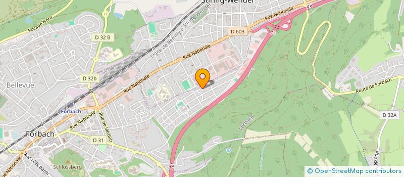 localisation de l'entreprise MONSIEUR BRAHIM BACHRA  FORBACH