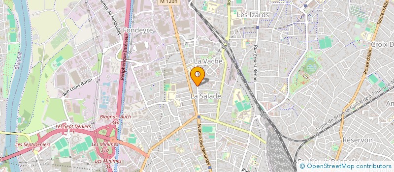 localisation de l'entreprise MONSIEUR BRAHIM BADI à TOULOUSE