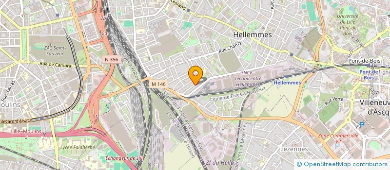 localisation de l'entreprise MONSIEUR BRAHIM BADRA  LILLE