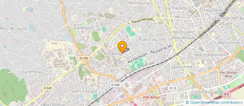 localisation de l'entreprise MONSIEUR BRAHIM BARGUICH à MONTPELLIER