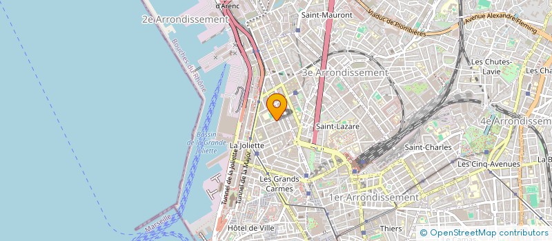 localisation de l'entreprise MONSIEUR BRAHIM BAROUDI à MARSEILLE 2EME