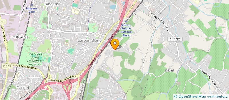 localisation de l'entreprise MONSIEUR BRAHIM BATTA  SAINTE-EULALIE