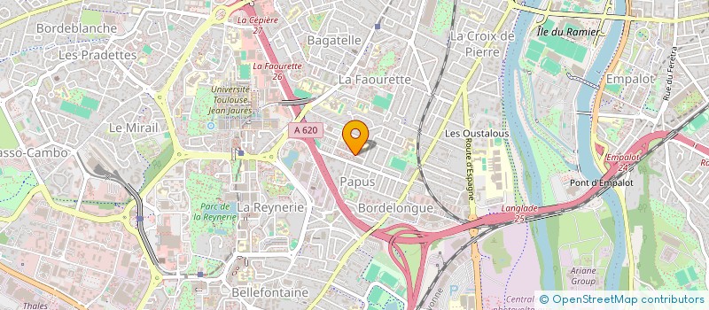 localisation de l'entreprise MONSIEUR BRAHIM BEKAIRIA à TOULOUSE