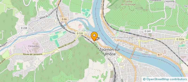 localisation de l'entreprise MONSIEUR BRAHIM BELAID à TOURNON-SUR-RHONE