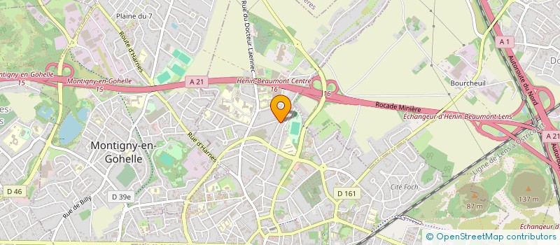 localisation de l'entreprise MONSIEUR BRAHIM BELAISSAOUI à HENIN-BEAUMONT