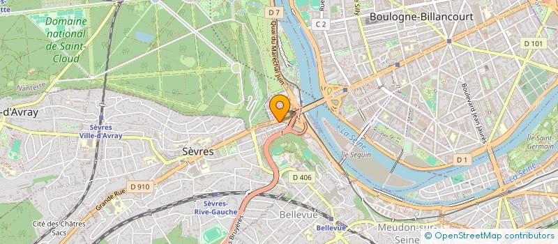localisation de l'entreprise MONSIEUR BRAHIM BELKACEM à SEVRES