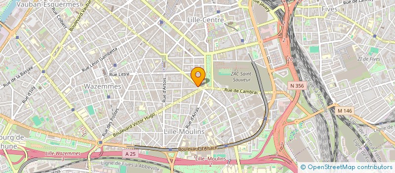 localisation de l'entreprise MONSIEUR BRAHIM BELMAHI  LILLE