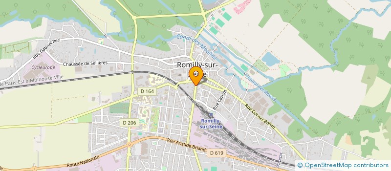 localisation de l'entreprise MONSIEUR BRAHIM BEN BRAHIM à ROMILLY-SUR-SEINE