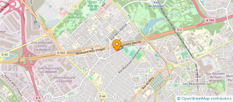 localisation de l'entreprise MONSIEUR BRAHIM BENBOUGUERRA à AULNAY-SOUS-BOIS