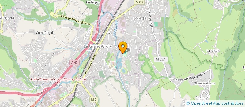 localisation de l'entreprise MONSIEUR BRAHIM BENDJABALLAH  LORETTE