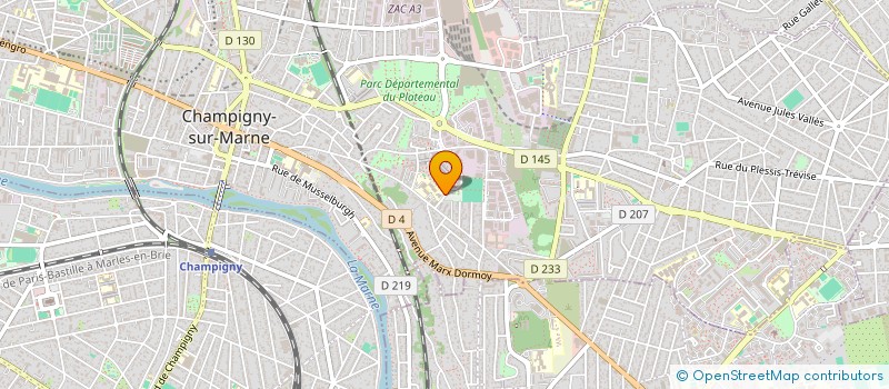 localisation de l'entreprise MONSIEUR BRAHIM BENHAMED à CHAMPIGNY-SUR-MARNE