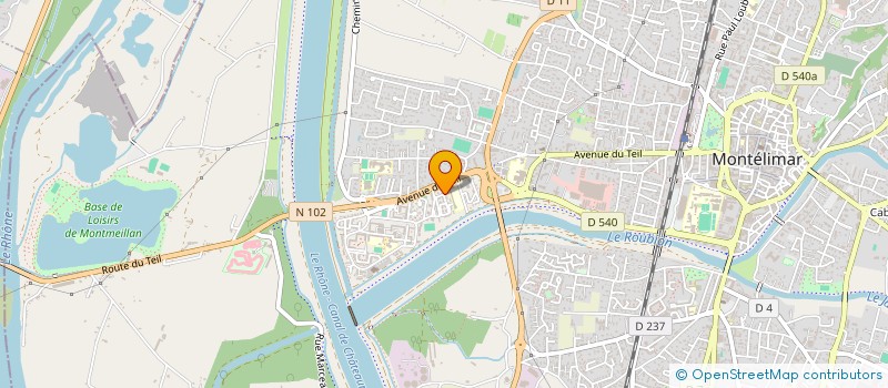 localisation de l'entreprise MONSIEUR BRAHIM BENHAMOU  MONTELIMAR