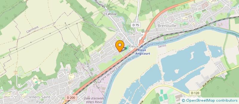 localisation de l'entreprise MONSIEUR BRAHIM BENHOMMANE  RIEUX