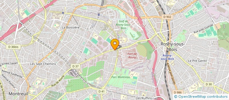 localisation de l'entreprise MONSIEUR BRAHIM BENNADDOU  VILLEMOMBLE