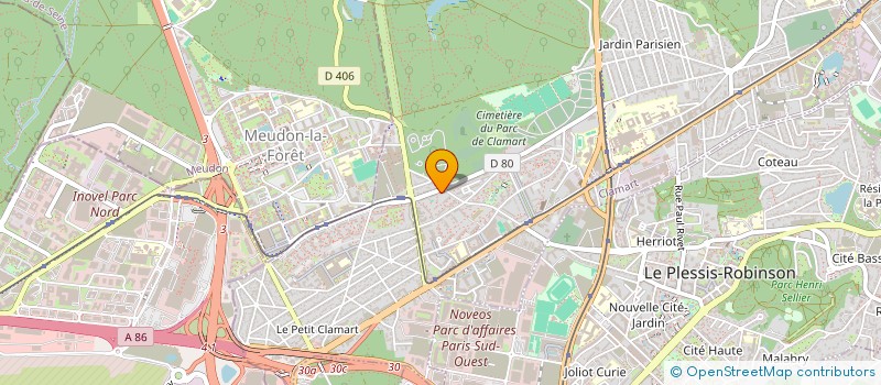 localisation de l'entreprise MONSIEUR BRAHIM BENYAHIA  CLAMART