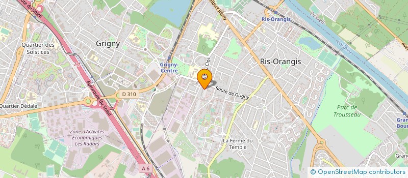 localisation de l'entreprise MONSIEUR BRAHIM BENZID  RIS-ORANGIS