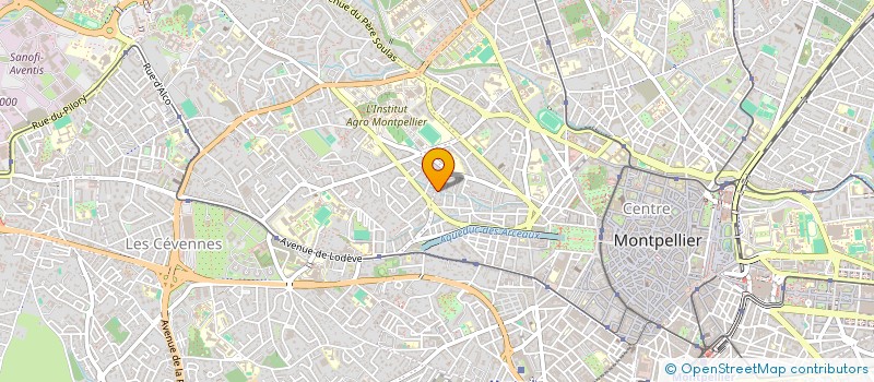 localisation de l'entreprise MONSIEUR BRAHIM BOUAKLINE à MONTPELLIER
