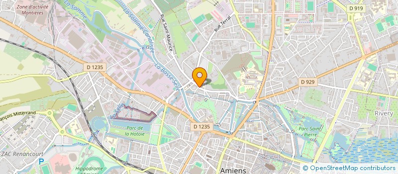 localisation de l'entreprise MONSIEUR BRAHIM BOUALI à AMIENS