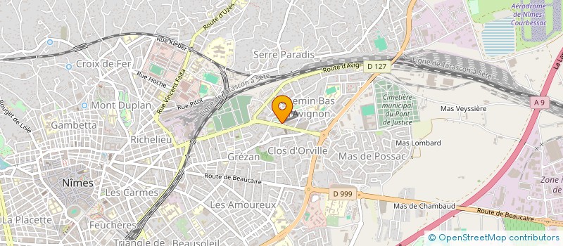 localisation de l'entreprise MONSIEUR BRAHIM BOUARKAB  NIMES