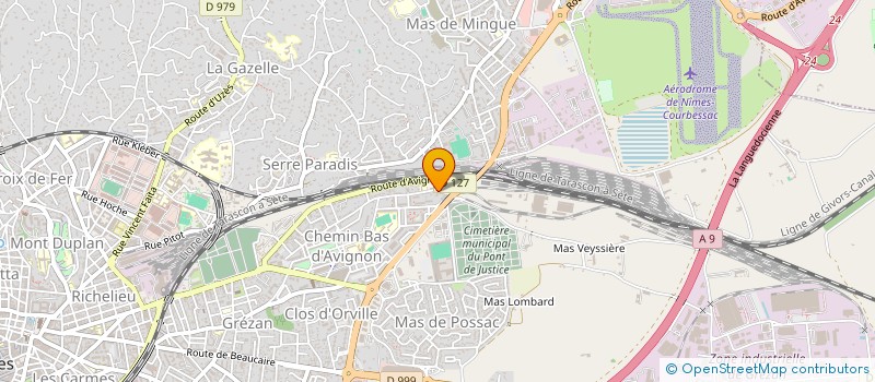 localisation de l'entreprise MONSIEUR BRAHIM BOUCHANYATA  NIMES