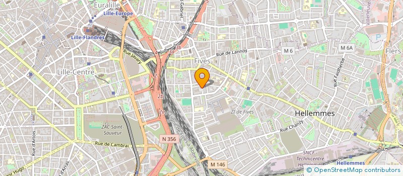 localisation de l'entreprise MONSIEUR BRAHIM BOUFALA  LILLE