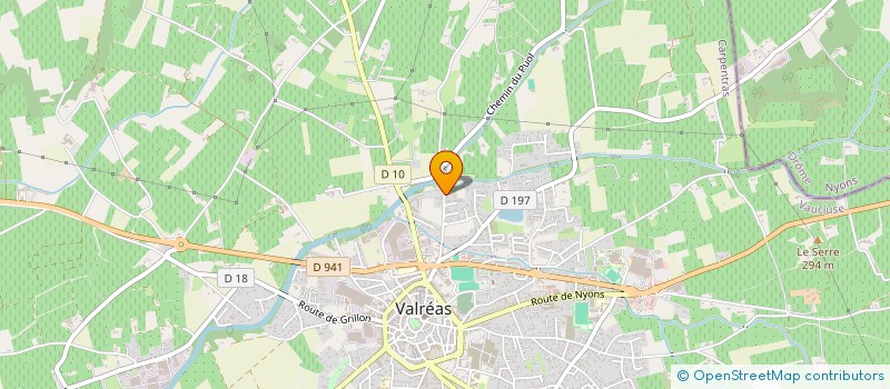 localisation de l'entreprise MONSIEUR BRAHIM BOUFTILA à VALREAS