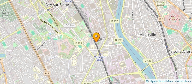 localisation de l'entreprise MONSIEUR BRAHIM BOUHASSOUNE  LIMEIL BREVANNES