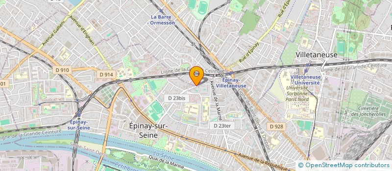 localisation de l'entreprise MONSIEUR BRAHIM BOUJDAY à DEUIL-LA-BARRE