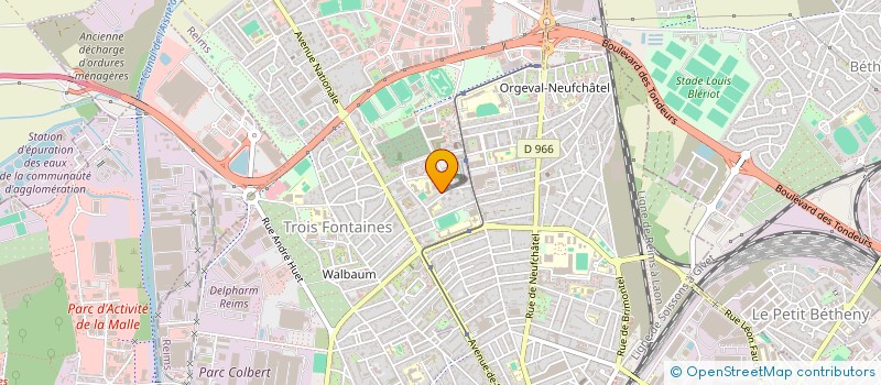 localisation de l'entreprise MONSIEUR BRAHIM BOULAL  REIMS