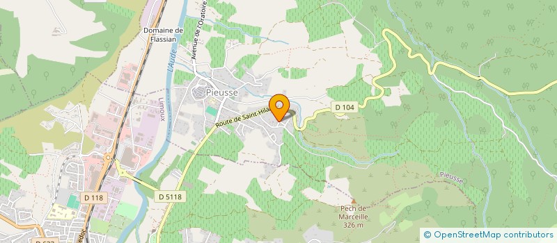 localisation de l'entreprise MONSIEUR BRAHIM BOULALOUCH  PIEUSSE