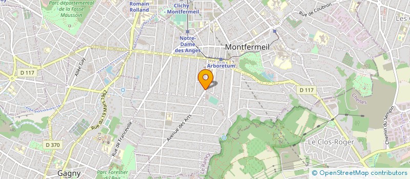 localisation de l'entreprise MONSIEUR BRAHIM BOUMHAOUD  MONTFERMEIL