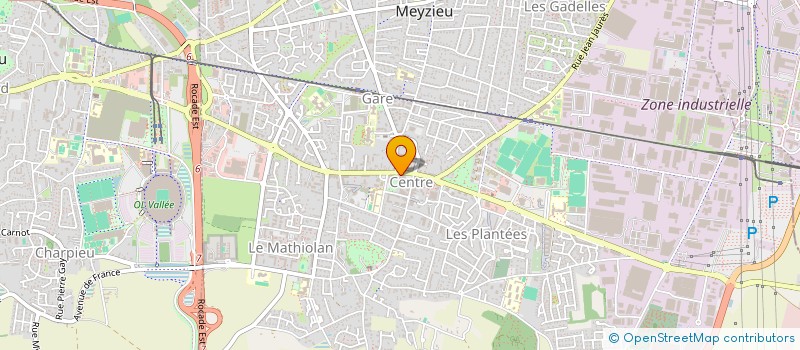 localisation de l'entreprise MONSIEUR BRAHIM BOURMEL  MEYZIEU