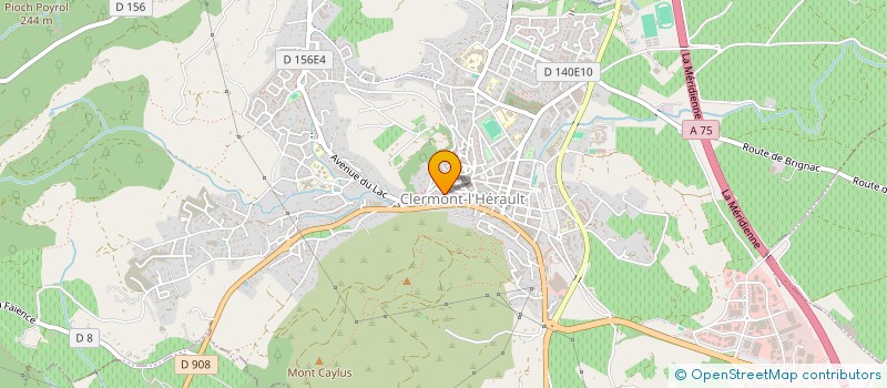 localisation de l'entreprise MONSIEUR BRAHIM BOUSSOUAK à CLERMONT-L'HERAULT