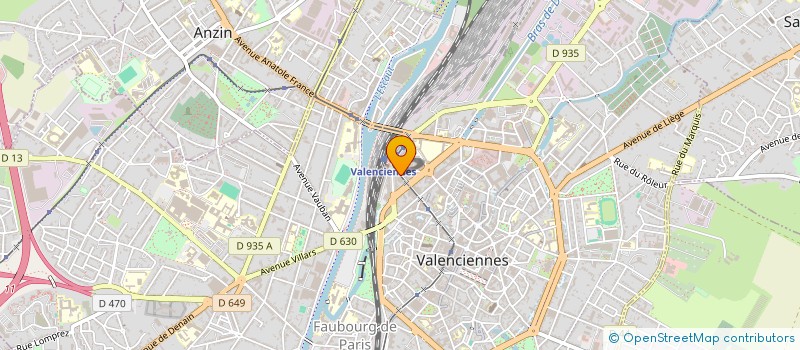 localisation de l'entreprise MONSIEUR BRAHIM BOUZID à VALENCIENNES