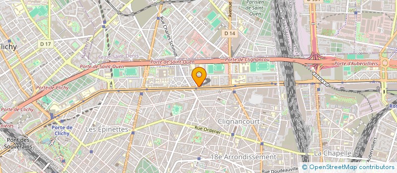 localisation de l'entreprise MONSIEUR BRAHIM CHARMAT à PARIS