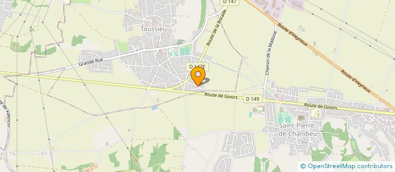 localisation de l'entreprise MONSIEUR BRAHIM CHERIF à TOUSSIEU