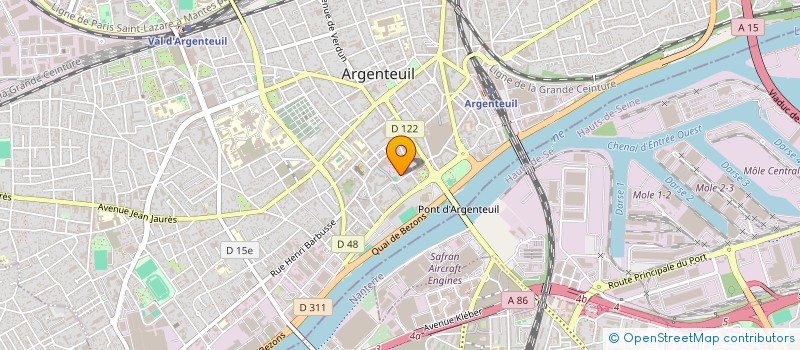 localisation de l'entreprise MONSIEUR BRAHIM CHNAYTI à ARGENTEUIL