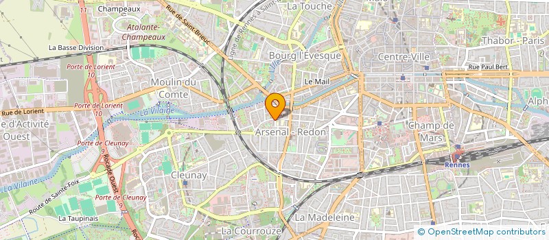 localisation de l'entreprise MONSIEUR BRAHIM CHOUIRGUI  RENNES