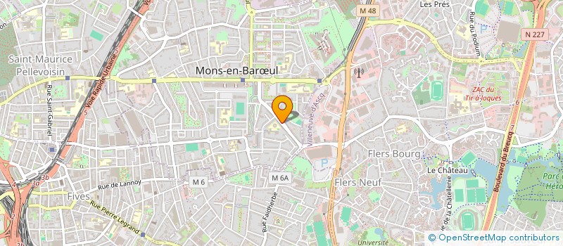 localisation de l'entreprise MONSIEUR BRAHIM CHOURAK  MONS-EN-BARUL