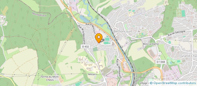 localisation de l'entreprise MONSIEUR BRAHIM CHRAIBI  BETHONCOURT