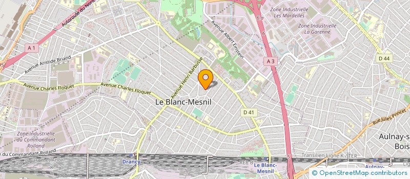 localisation de l'entreprise MONSIEUR BRAHIM DAGUEMOUNE à LE BLANC-MESNIL