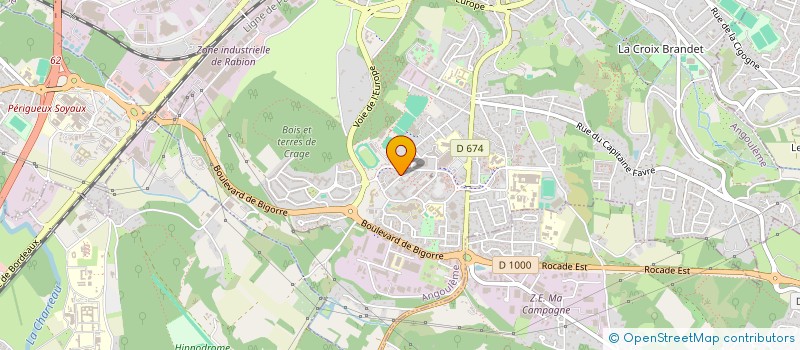 localisation de l'entreprise MONSIEUR BRAHIM DAHMANI à ANGOULEME