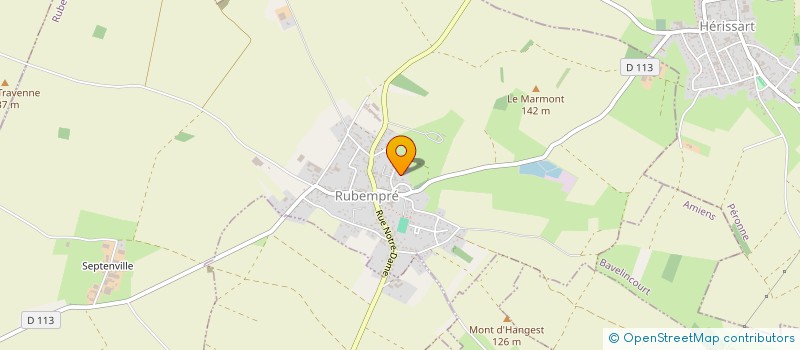 localisation de l'entreprise MONSIEUR BRAHIM DELAFORGE  RUBEMPRE