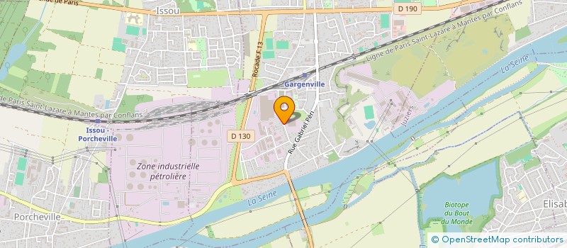 localisation de l'entreprise MONSIEUR BRAHIM DERRAR  GARGENVILLE