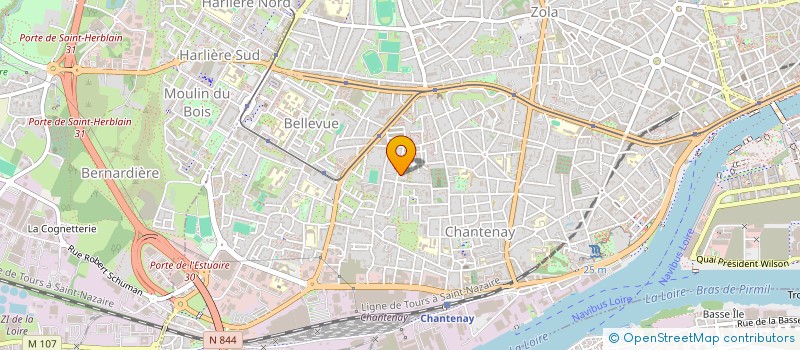 localisation de l'entreprise MONSIEUR BRAHIM DHEYYAF  NANTES