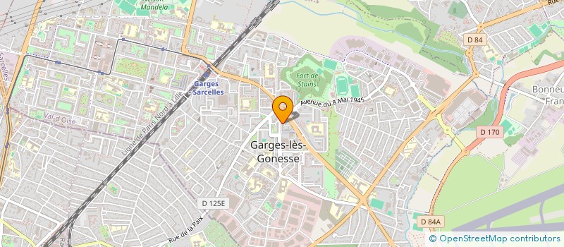 localisation de l'entreprise MONSIEUR BRAHIM DIARRA  GARGES-LES-GONESSE